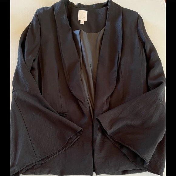 LC Lauren Conrad Woman’s black blazer size 12 - Picture 3 of 6